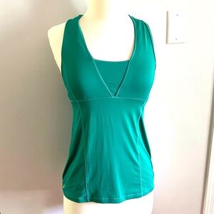 LOLE tank with built in bra. Size S